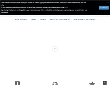 Tablet Screenshot of olivetti.com.br